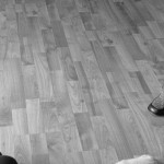 Feet of mother and daughter.