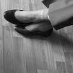 Nanny's feet.