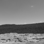 Yellowrock and rolling landscape.