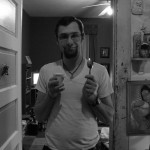 Spoon and pudding cup.