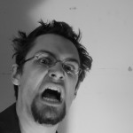 Scary face.