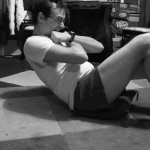 Working on my six pack.