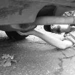 Working on my muffler.