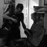 Preliminary packing.