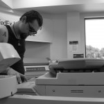 Making copies (on the copier).