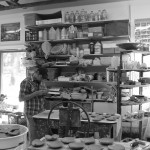 Making soap dishes.