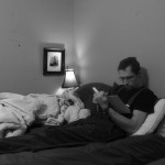 Reading.