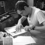 Making books.