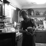 Baking lots of bread.