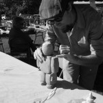 Breathing life into clay.