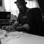 Working on my City Wire "essay".