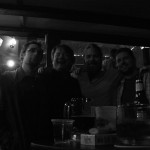With Maddog, Farmer J, and Manny.