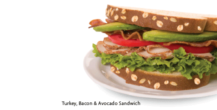 avocado turkey sandwich