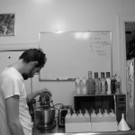 Making the magic.