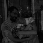A little late night porch snuggling.