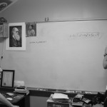 Impromptu math tutoring.