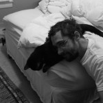 Snuggling with Eazy.