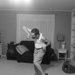 Doing my Tom Hanks dance.