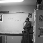 When in robe...