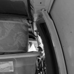 Packing the van. (Yes, that's a mattress.)