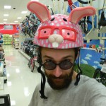 Bunny helmet.