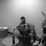 In the waiting room again.