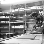Making tile.