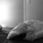 Hiding.
