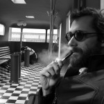 The smoking space.