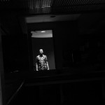 This bathroom is creepy.