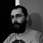 Deep in thought. Probably about Pathfinder.